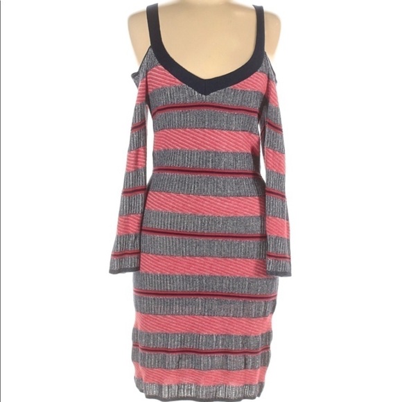 Bcbgeneration Striped Sweater Dress. Size M - Picture 1 of 4